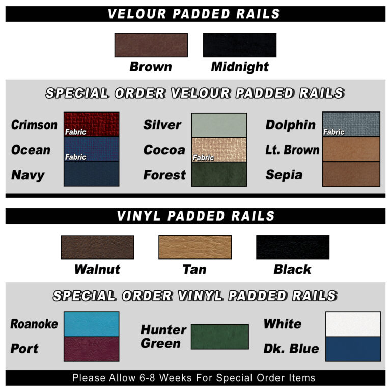 3 Way Padded Waterbed Rails InnoMax