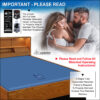 Genesis - Please Read & Follow All Waterbed Instructions