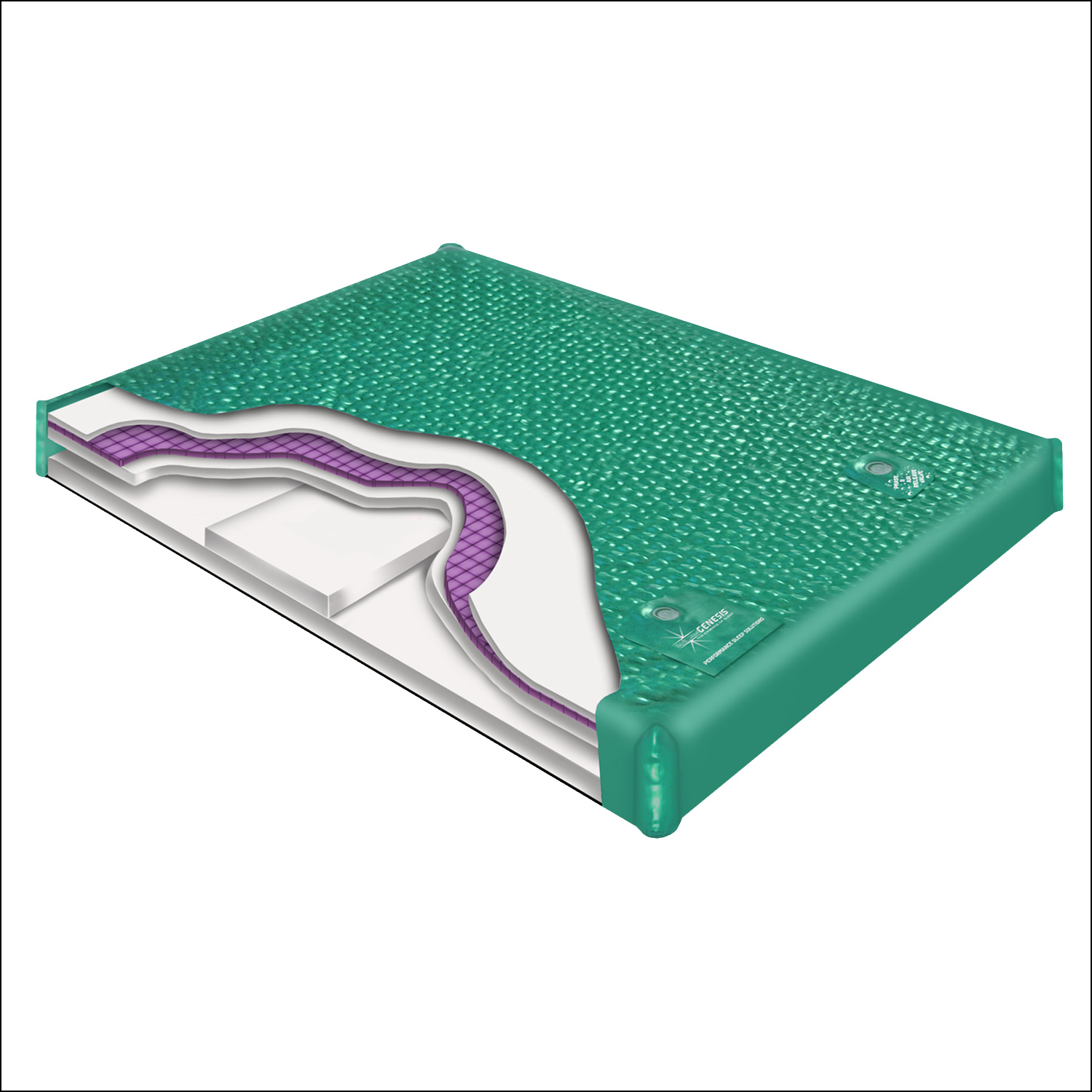 Genesis™ 800 Waterbed – Waveless Firm Support - InnoMax