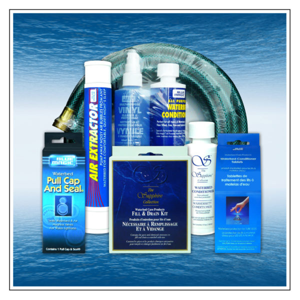Blue Magic Watermattress Care and Maintenance Products