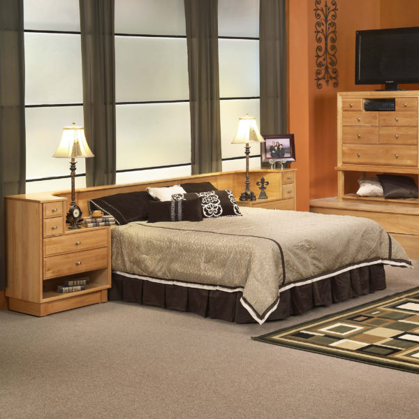 InnoMax Oak Land Denmark Wall Unit Bedroom Furniture
