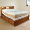 InnoMax Oak Land La Jolla Power Base Dresser In Bedroom Setting