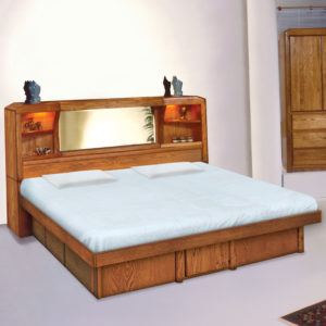 InnoMax Oak Land Marathon Free Standing Headboard Bedroom Furniture