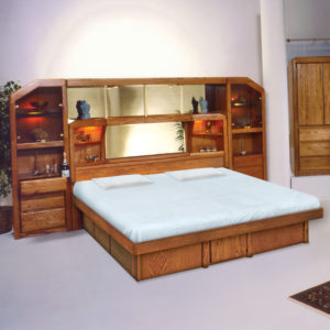 InnoMax Oak Land Marathon Wall Unit Bedroom Furniture