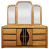 InnoMax Oak Land Matrix Master Dresser And Tri-View Mirror