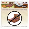 Then (Old Wood Frame Waterbed) and Now (Frame Free Design)