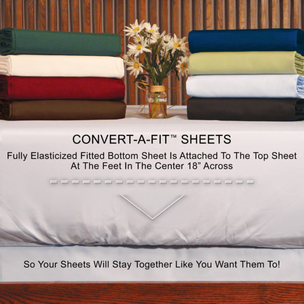 Convert-A-Fit "Stay Put" Design