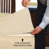 Extra Deep Pocket Fully Elasticized Fitted Bottom Sheet
