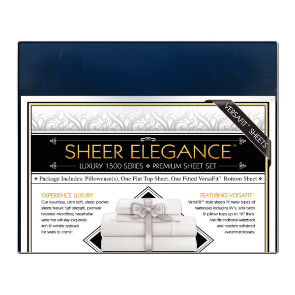 Sheer Elegance Premium Sheets Package