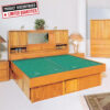 InnoMax Oak Land Magnolia Headboard Waterbed