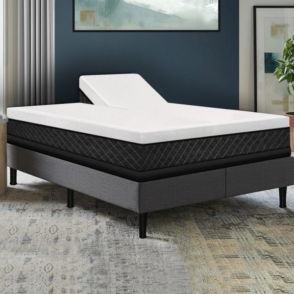 13″ Dual Head Air Bed with Adjustable Dual Head Power Base