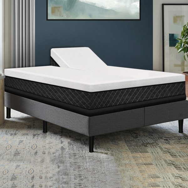 13″ Dual Head Air Bed with Adjustable Dual Head Power Base