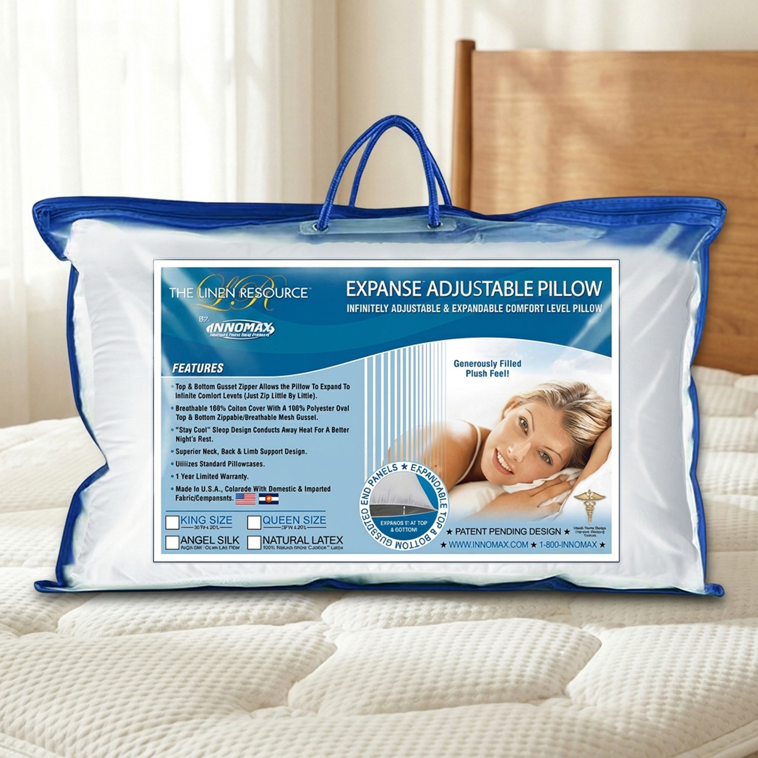 Expanse Adjustable Pillow