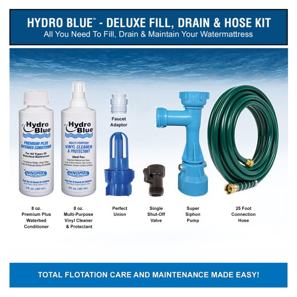 Hydro Blue - Deluxe - Fill, Drain & Hose Kit