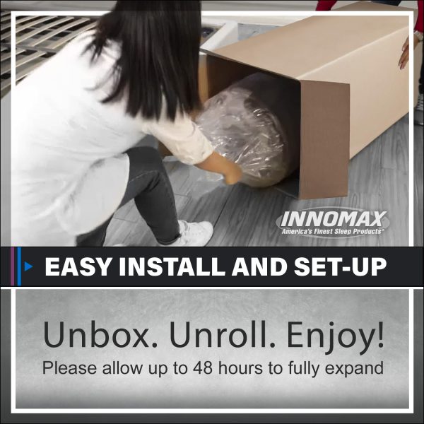 Easy Install and Set-Up. Unbox. Unroll. Enjoy!