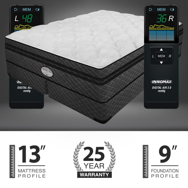 Memories – 13″ Dual Digital Premium Pillow Top Air Bed - Image 5