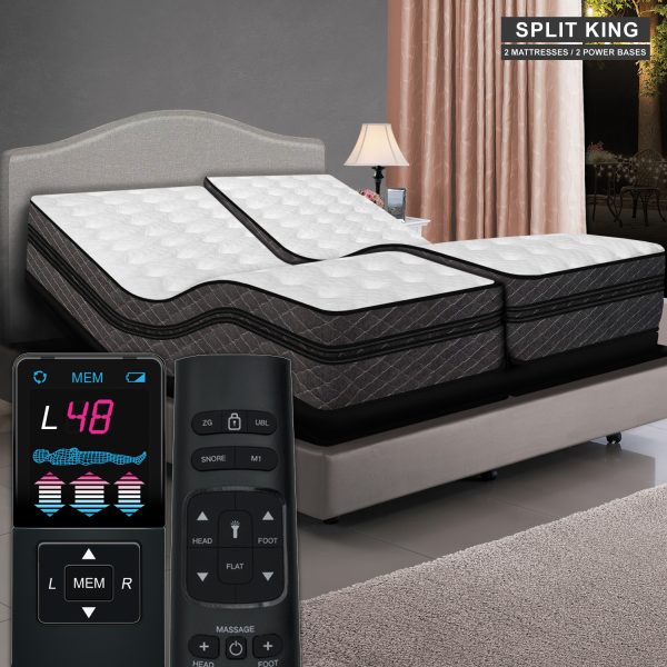 Millennium Digital Air Bed with Adjustable Power Base