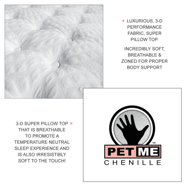 Incredibly Soft, Feels Like Chenille Pillow Top