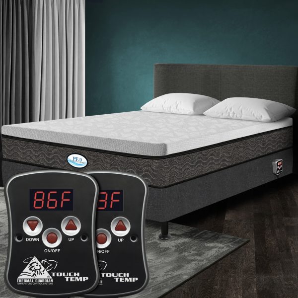 PF-9 - Deep Fill Waterbed Mattress Complete Bed Bundle
