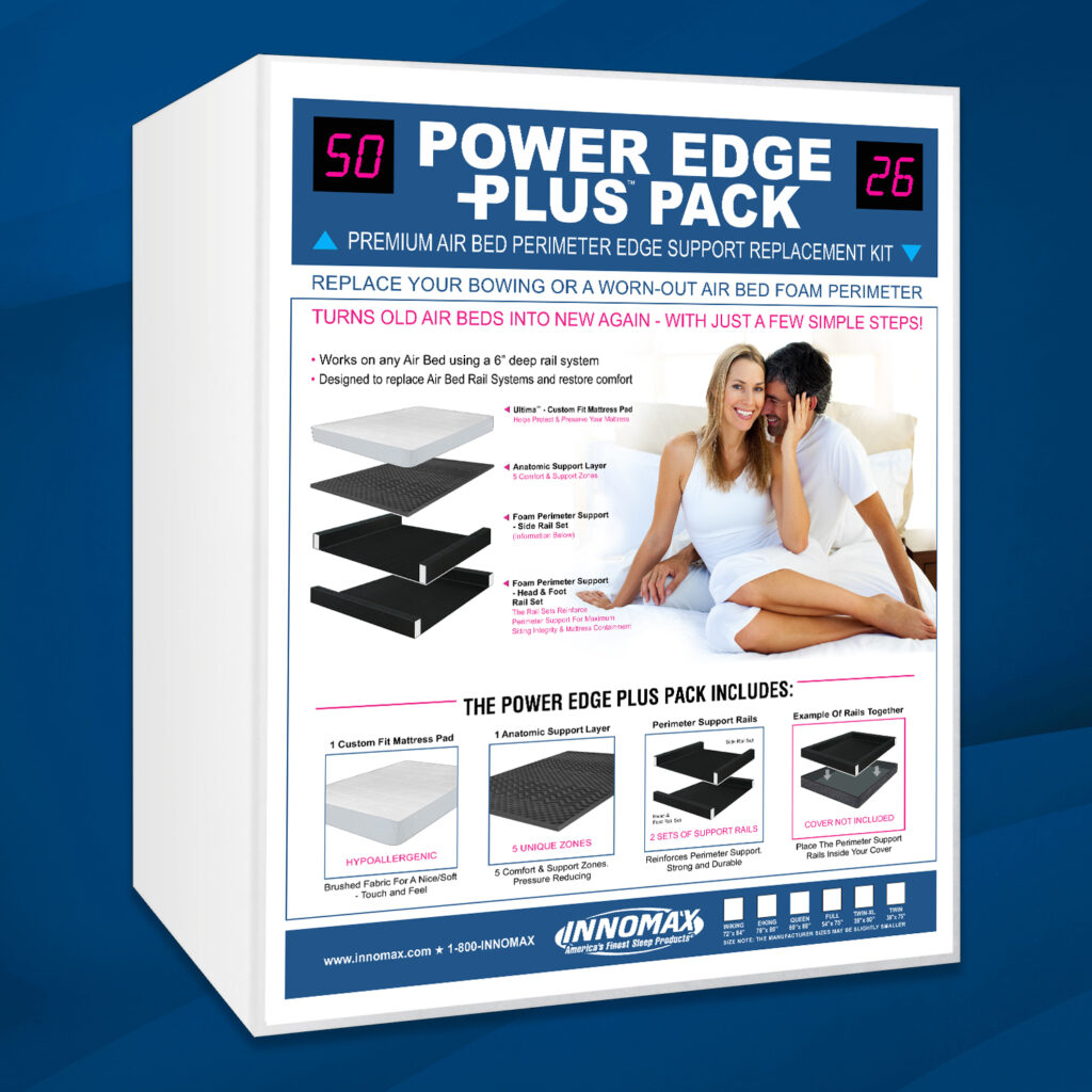 Power Edge Plus Pack™ Premium Air Bed Perimeter Edge Support