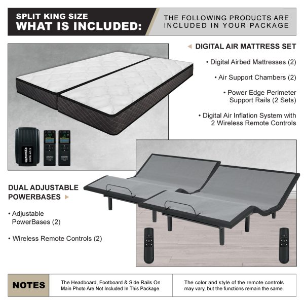 Princeton Digital Air Bed with Adjustable Power Base