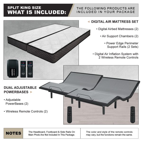 Princeton Digital Air Bed with Adjustable Power Base