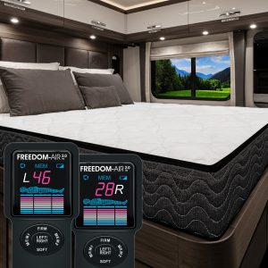 Princeton™ – 9″ RV Digital Air Bed Featuring A Plush Knit Top