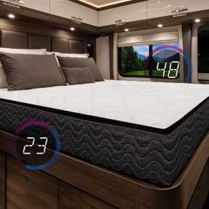 Princeton™ – 9″ RV Digital Air Bed Featuring A Plush Knit Top