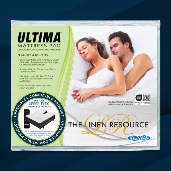 Ultima™ Custom Fit Contouring Mattress Pad - Dual Head Compatible Version