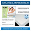 Ultima Custom Fit Contouring Mattress Pad
