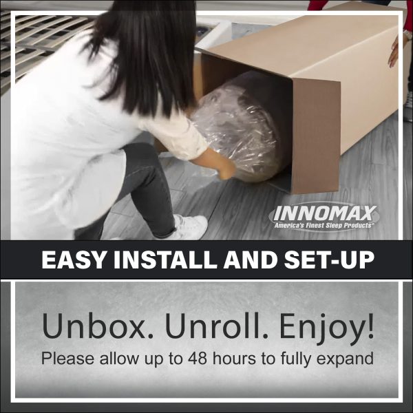 Easy Install and Set-Up. Unbox. Unroll. Enjoy!