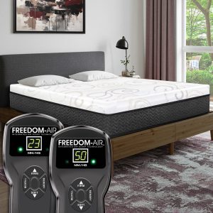 OM-10 - 10″ Digital Air Bed Featuring Latex & Cool-Gel Memory Foam
