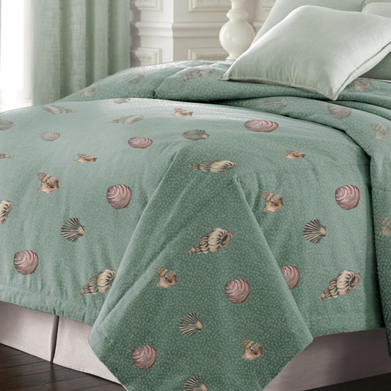 Seashell 3 Piece Double Stuffed Comforter Set InnoMax