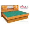 Oak Jasmine - Waterbed Headboard & Frame Set - Image 2