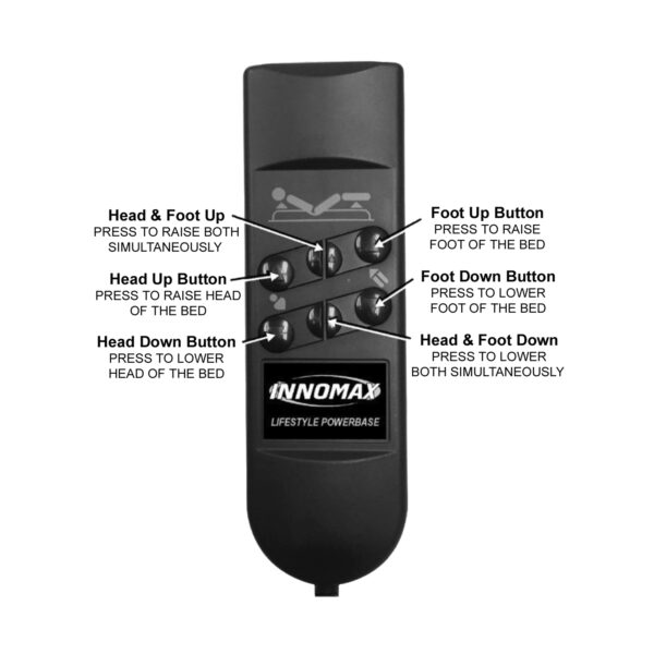 G05 Adjustable Power Base Wired Remote