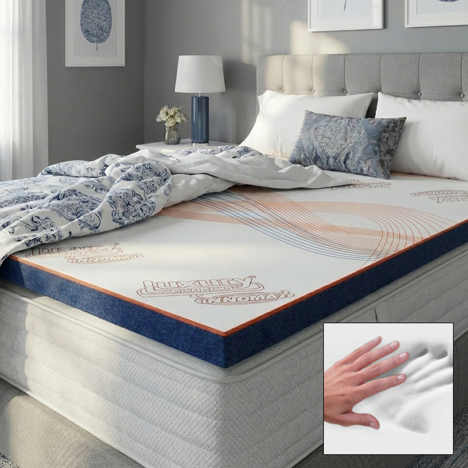 Renew 2" Cool Touch Memory-Cell® Topper