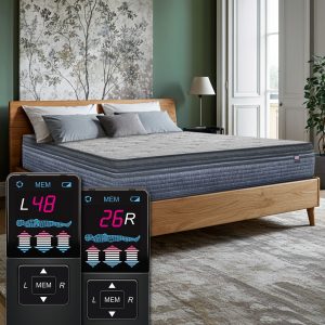 Cascade - 12″ Digital Air Bed Featuring Cool Gel Memory-Cell®