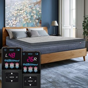 Spectrum - 12″ Digital Air Bed Featuring Natural Latex