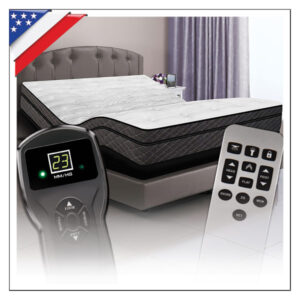 DIGITAL AIR BEDS WITH ADJUSTABLE POWER BASE