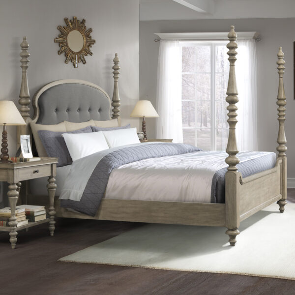 Bed Shown with Additional Posts Added