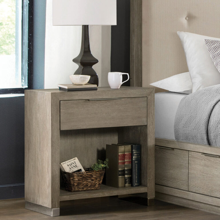 Herringbone Panel Single Storage Bed & Casepieces Zoey Storage