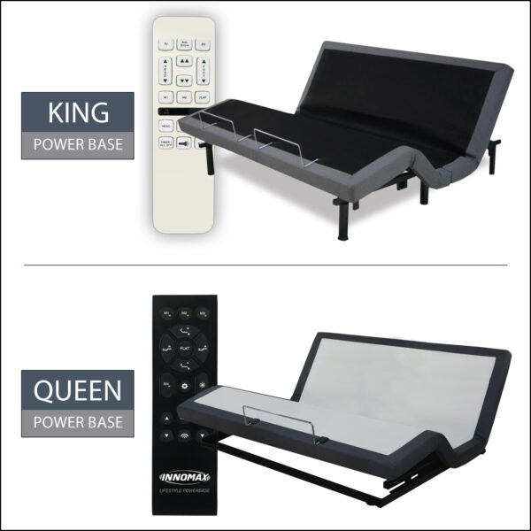 King & Queen Size Premium Adjustable Power Base