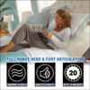 King & Queen Premium Adjustable Power Base
