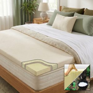 Origins 2 Inch Natural Latex Pillow Topper