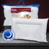 Angel Silk Crescent Pillow – Premium Down Like Plush Pillow