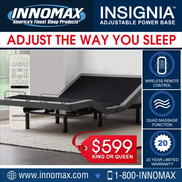 Insignia Adjustable Power Base Now On Sale!
