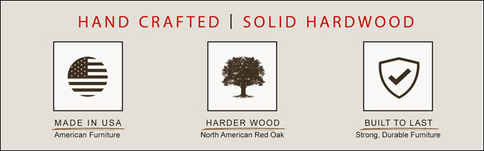 Hand Crafted - Solid Hardwood Furniture Sets