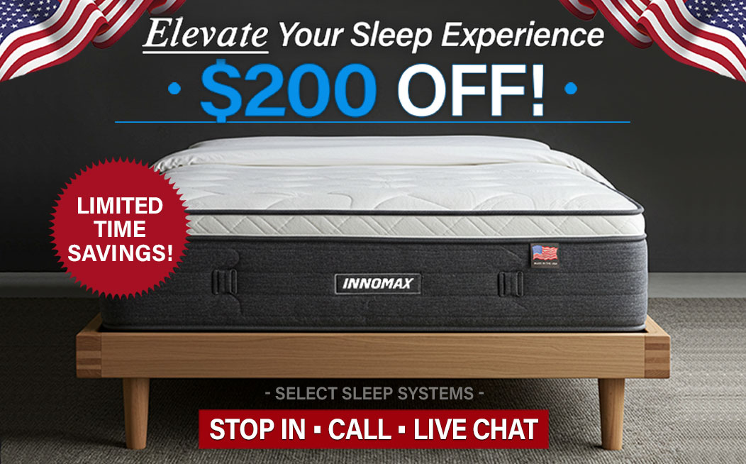 Elevate Your Sleep Experience & Save $200 OFF Select Sleep Systems