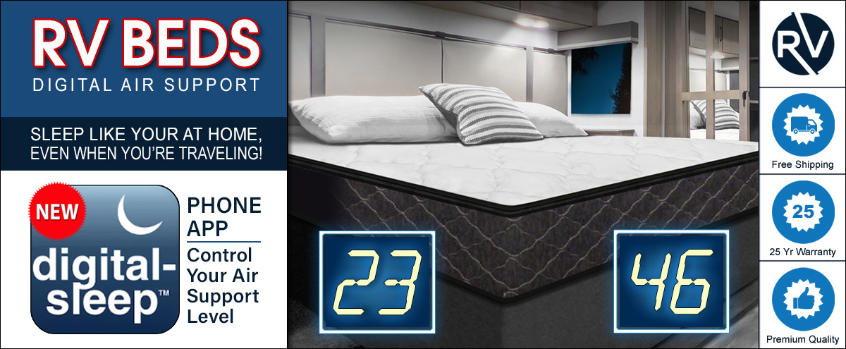 RV Beds Back In Stock & On Sale!