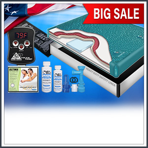 TRADITIONAL HARDSIDE WATERBED MATTRESS KIT BUNDLES